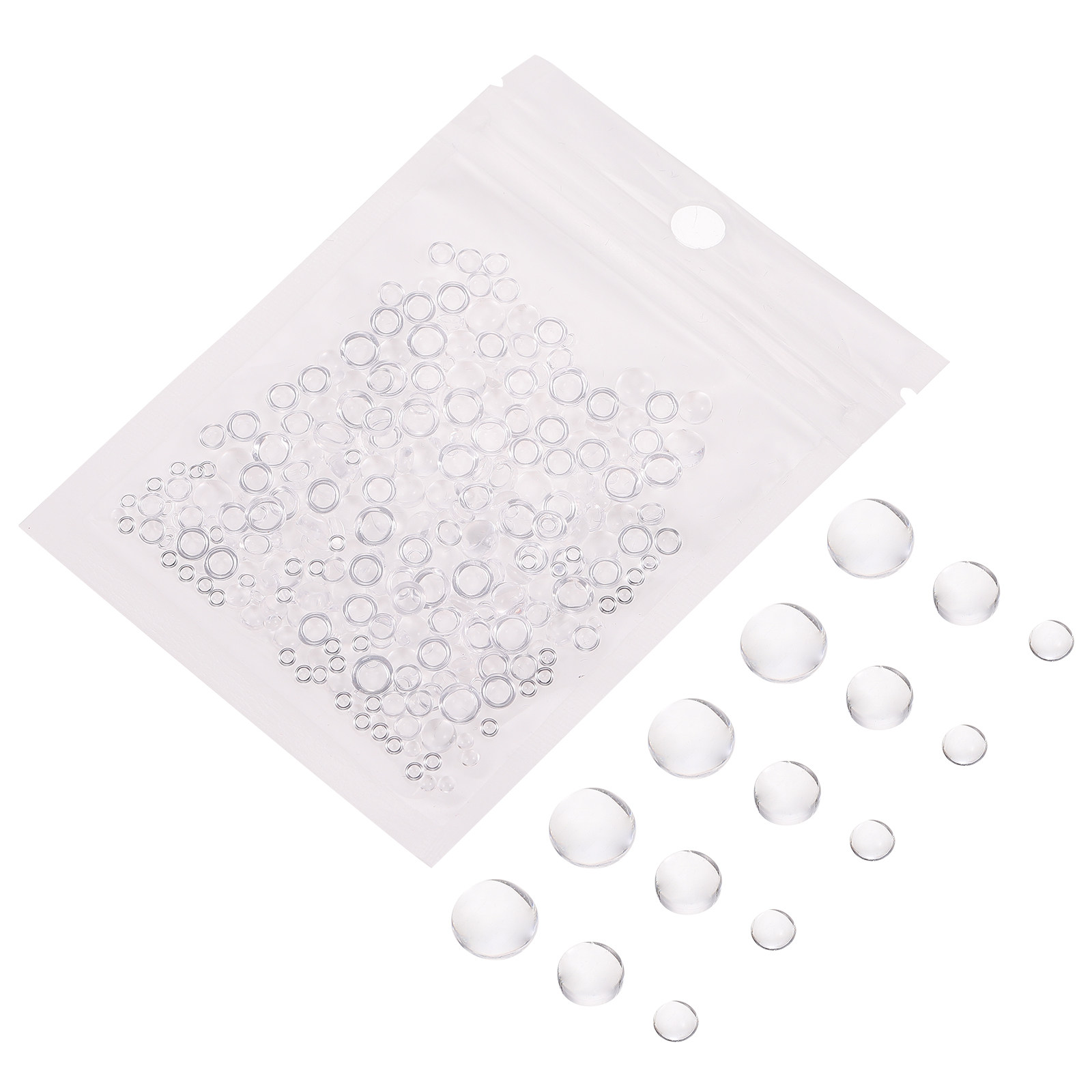 350Pcs Flat Round Resin Patche - Resin Craft Material recensione e prezzo
