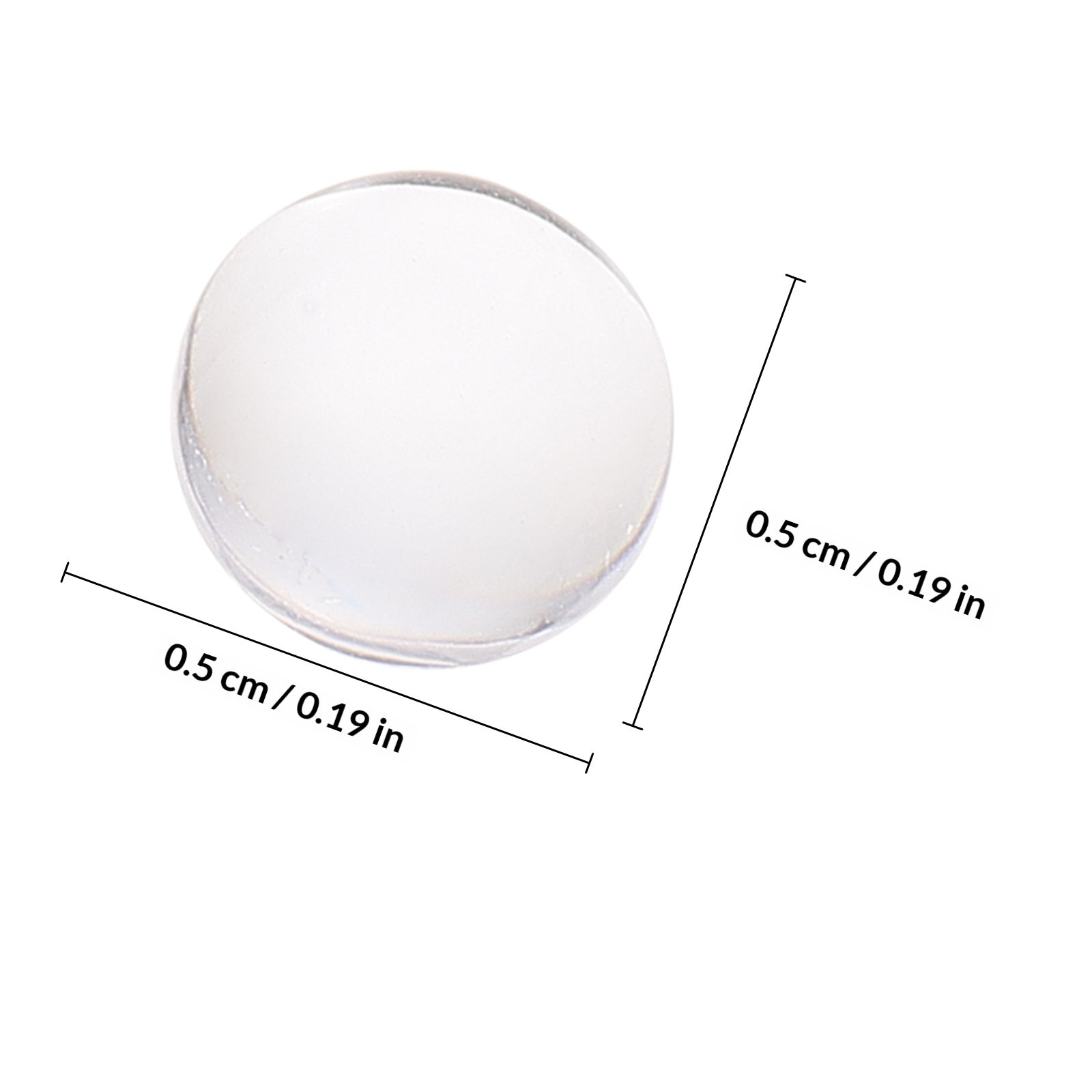 350Pcs Flat Round Resin Patche - Resin Craft Material recensione e prezzo