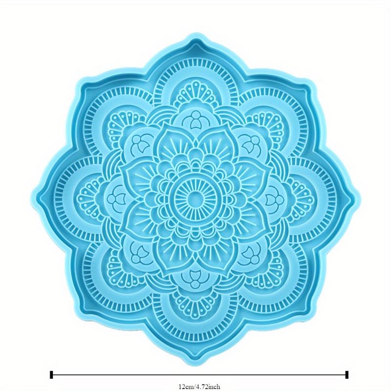 Mandala Coaster Silicone Mold  - Coaster Mold Round recensione e prezzo