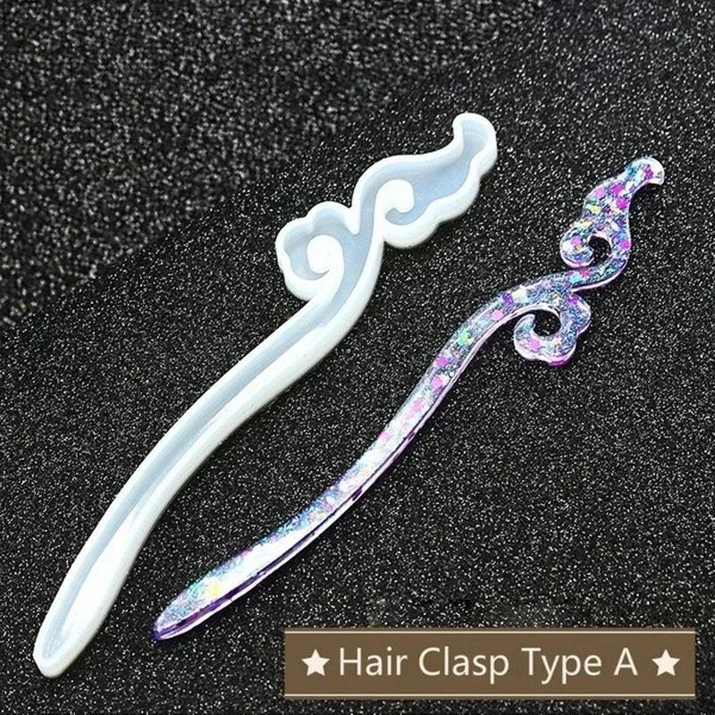 New Transparent Hairpin Silico - Resin Craft Supplies recensione e prezzo