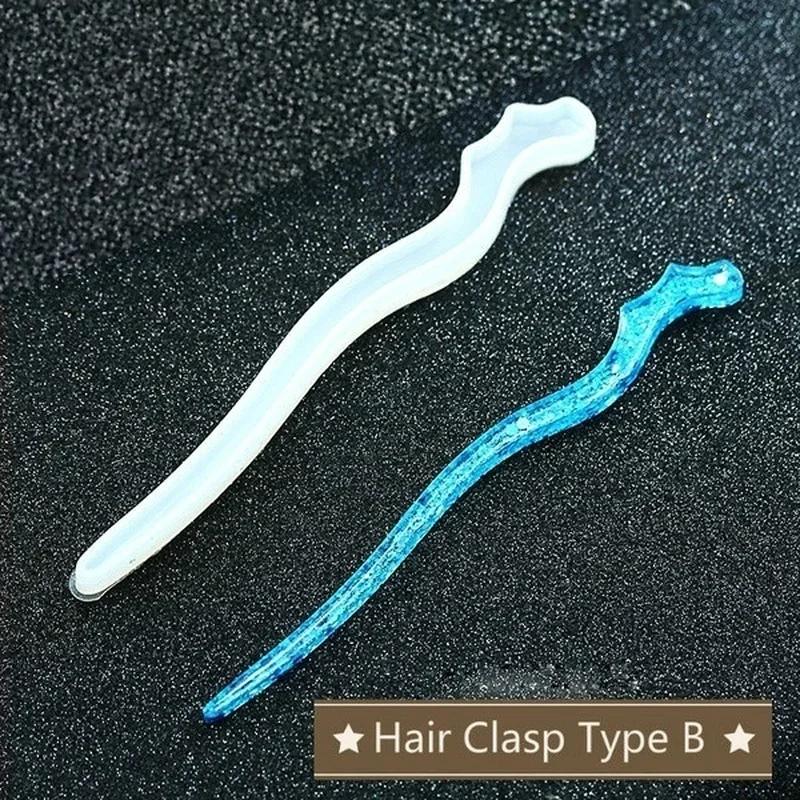 New Transparent Hairpin Silico - Resin Craft Supplies recensione e prezzo