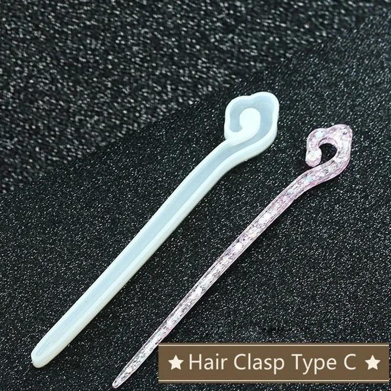 New Transparent Hairpin Silico - Resin Craft Supplies recensione e prezzo