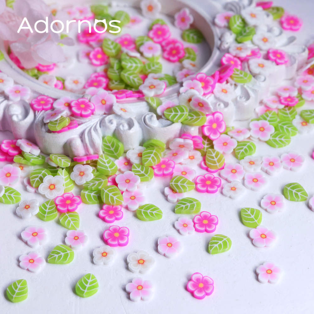 10g Pink Flowers Polymer Clay  - Flower Preservation Resin recensione e prezzo