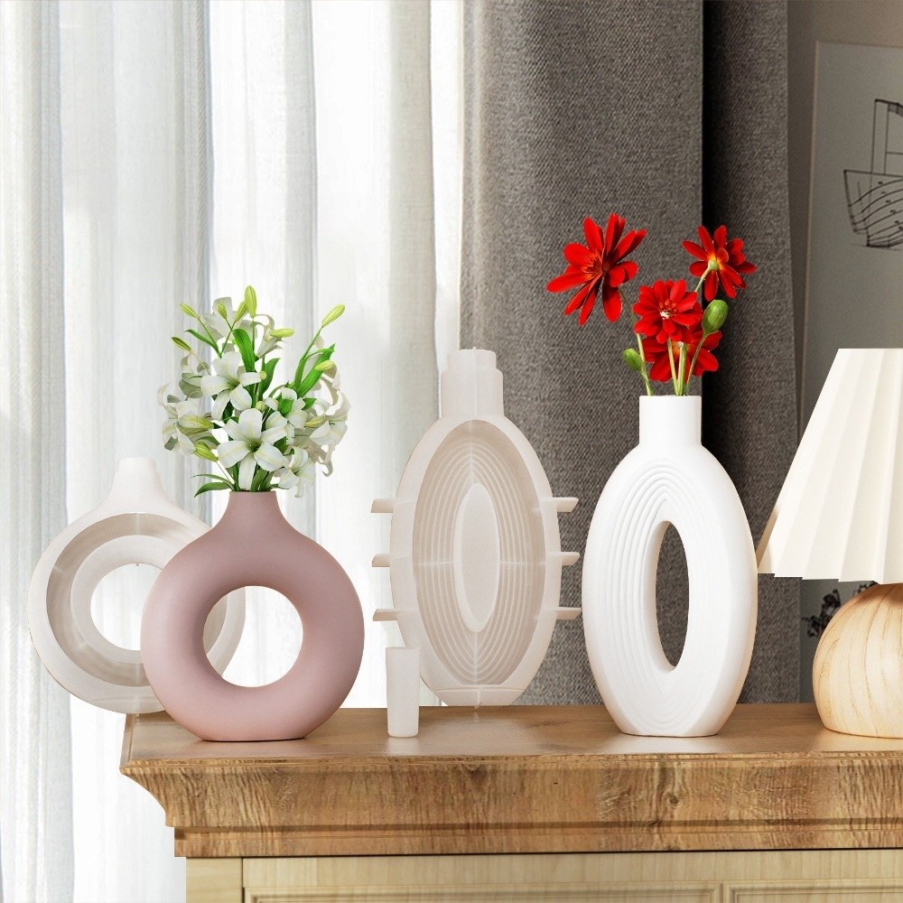 Oval Stripe Silicone Vase Mold - Resin Craft Workshop recensione e prezzo