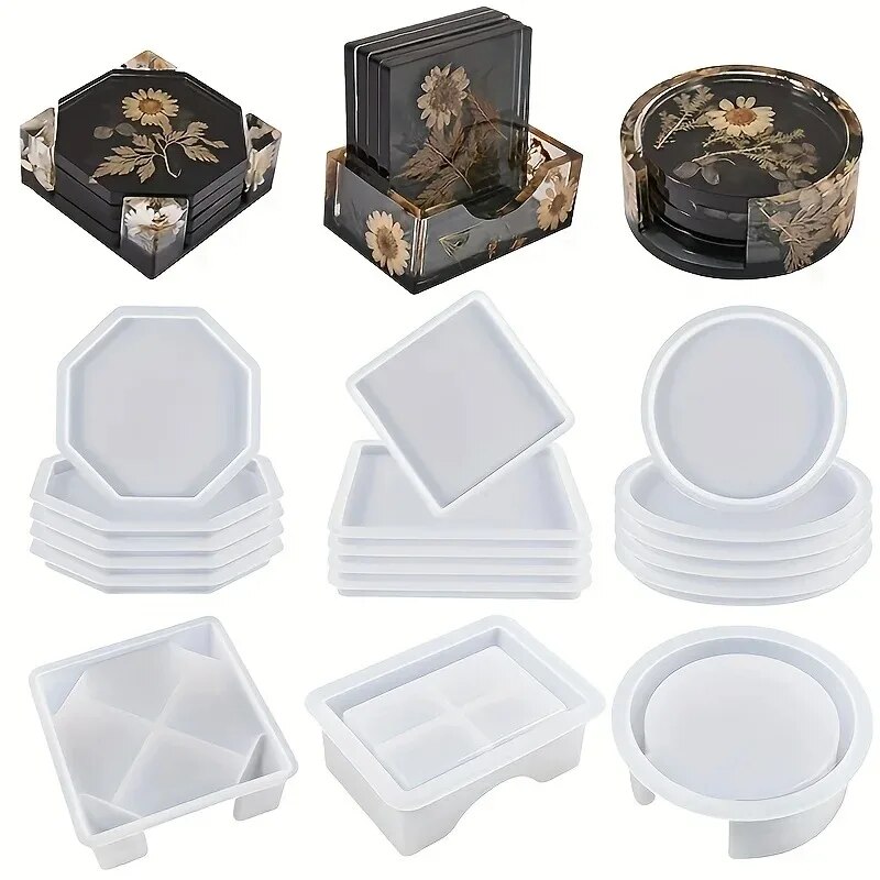 Coaster Resin Molds Set Includ - Serving Tray Mold recensione e prezzo
