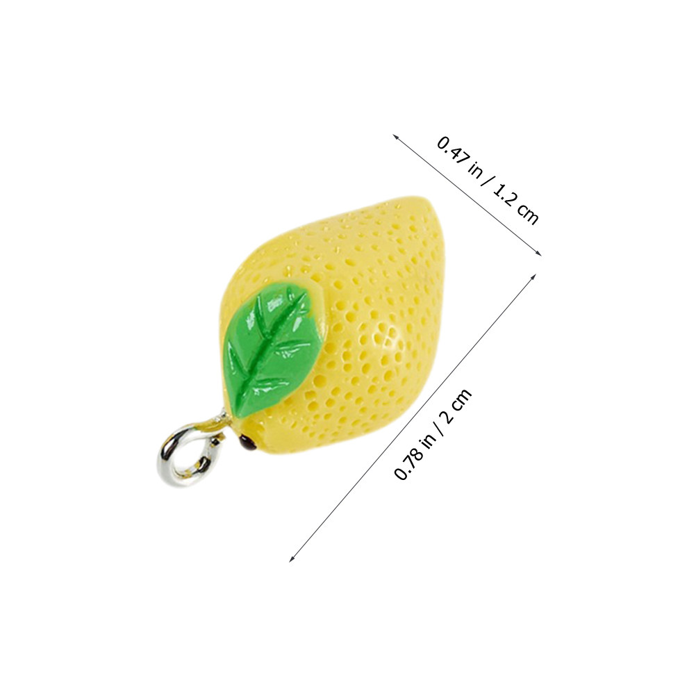 10Pcs Mini Lemon Charms Resin  - Resin Crafts recensione e prezzo