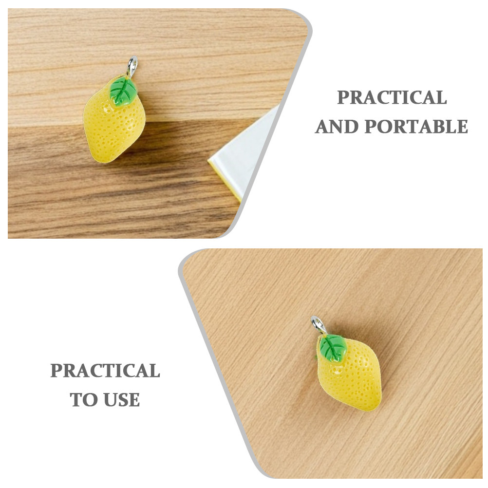 10Pcs Mini Lemon Charms Resin  - Resin Crafts recensione e prezzo