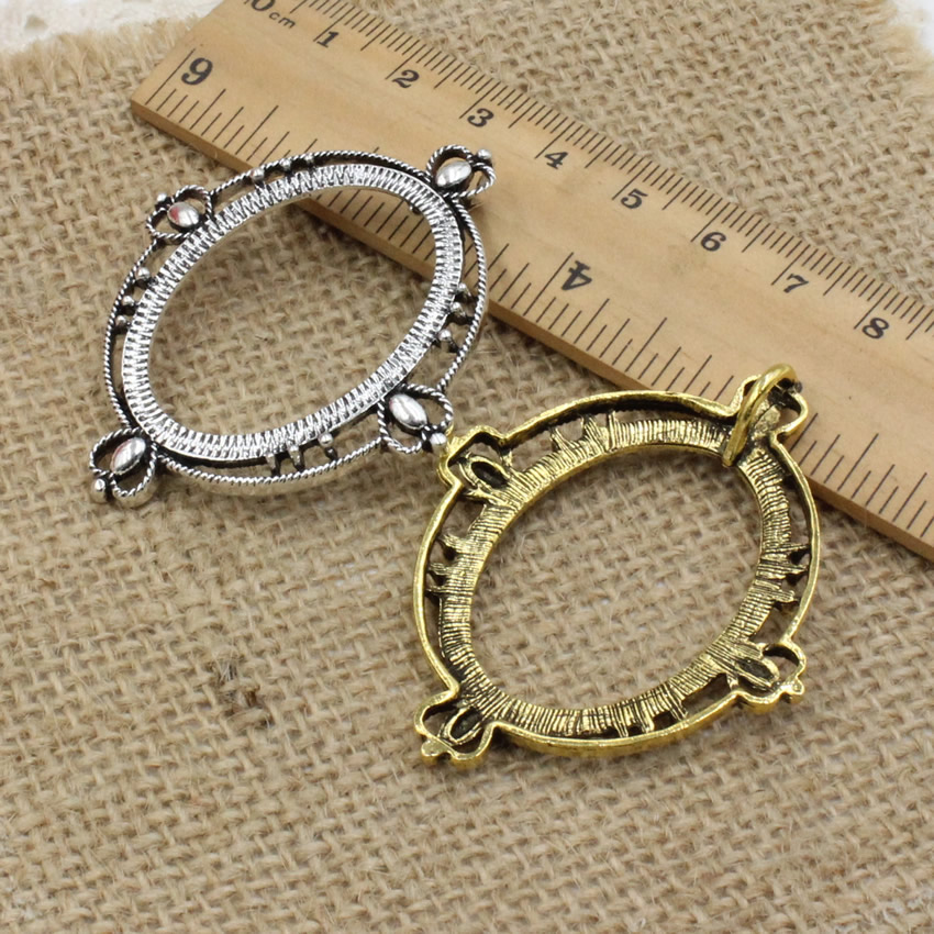 Fit 30x40mm Oval Cabochon Anti - Bezels Set Pendant recensione e prezzo