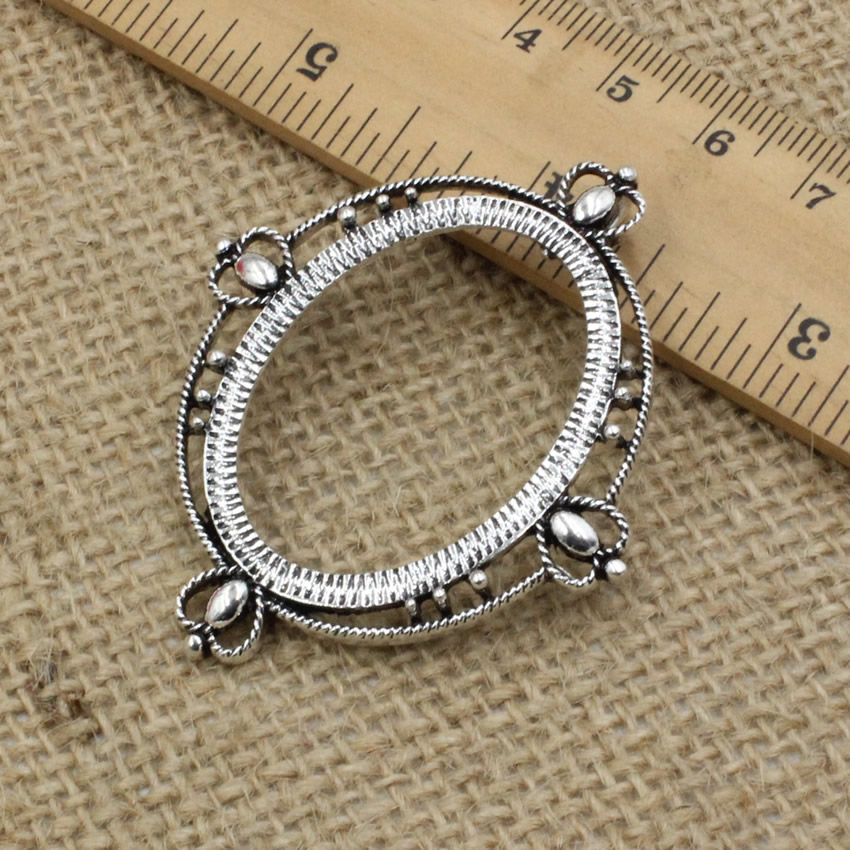 Fit 30x40mm Oval Cabochon Anti - Bezels Set Pendant recensione e prezzo