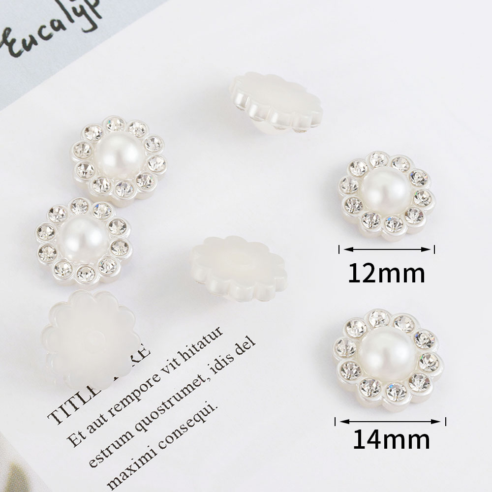 50pcs White Flat Imitation Pea - Flower Preservation Resin recensione e prezzo