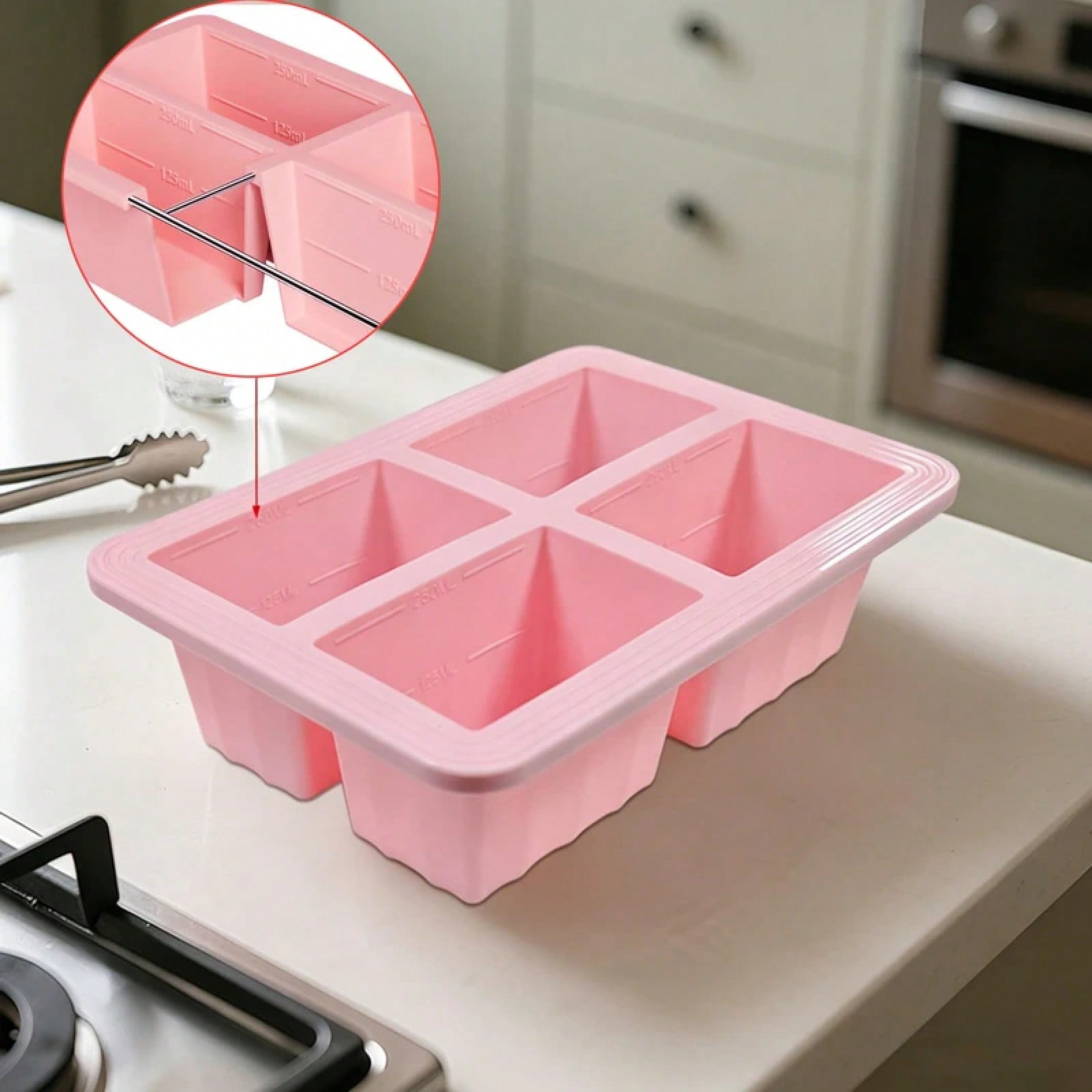 Reusable Silicone Soup Freezer - Silicone Mold Tray recensione e prezzo