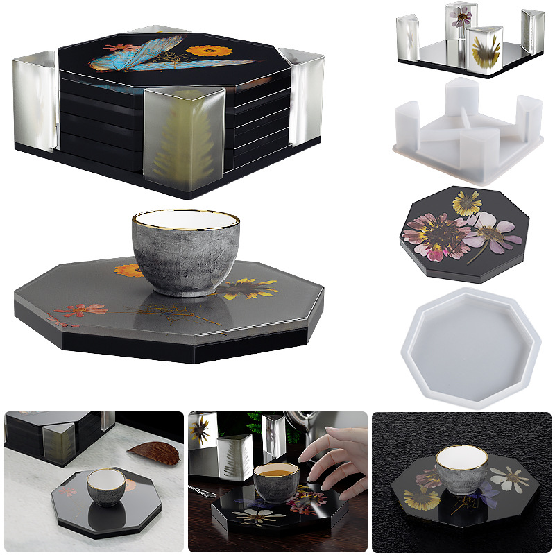 Silicone Coaster Storage Box M - Coaster Mold Round recensione e prezzo