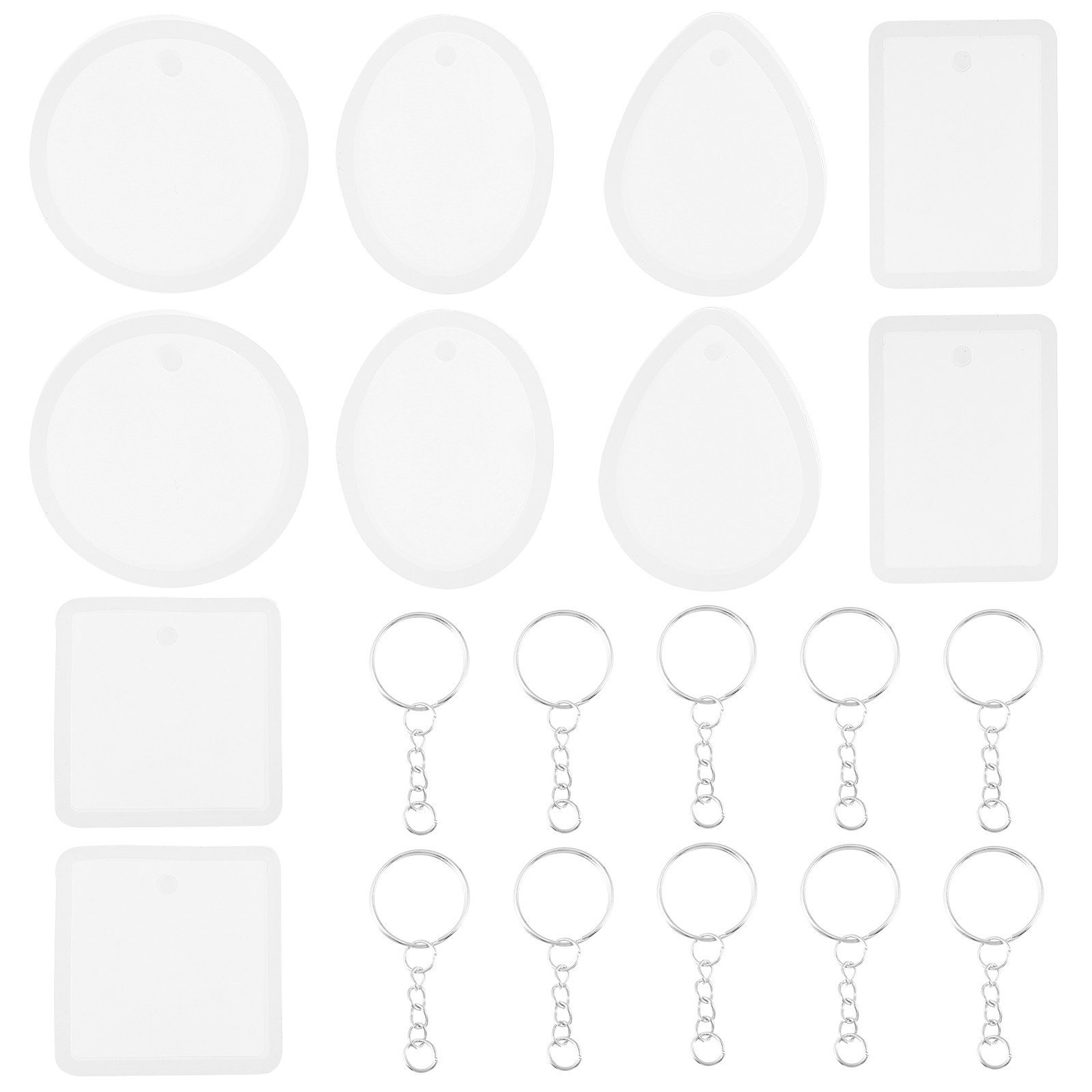 10pcs Pendant Mold Set Silicon - Resin Crafts recensione e prezzo