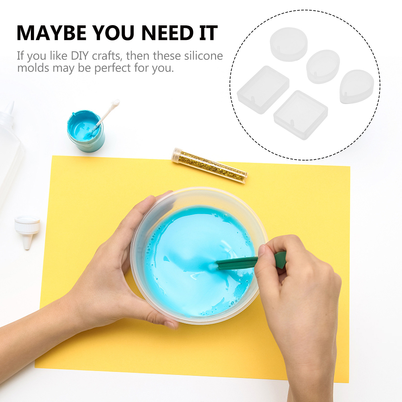 10pcs Pendant Mold Set Silicon - Resin Crafts recensione e prezzo