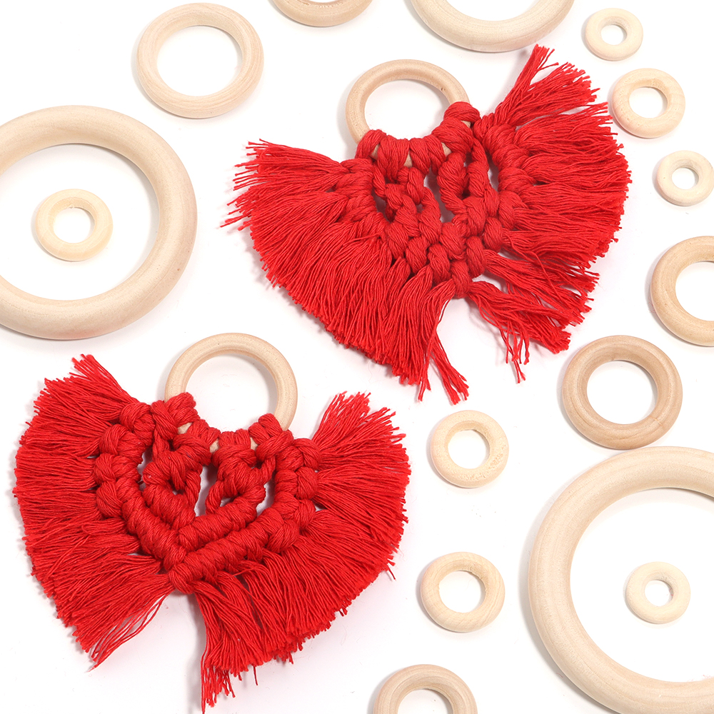 2-10pcs/lot Round Natural Wood - Wood Ring Blank recensione e prezzo