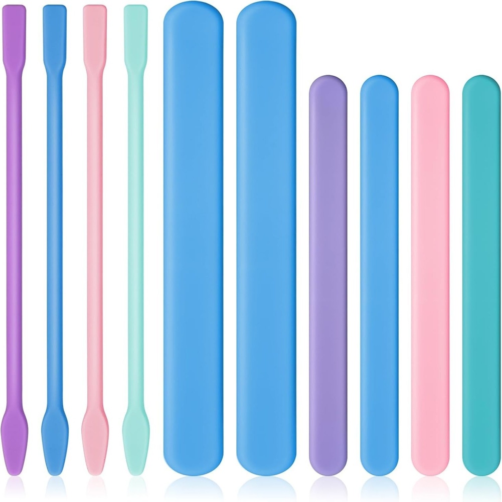 10 Piece Silicone Stirring Set - Resin Craft Workshop recensione e prezzo