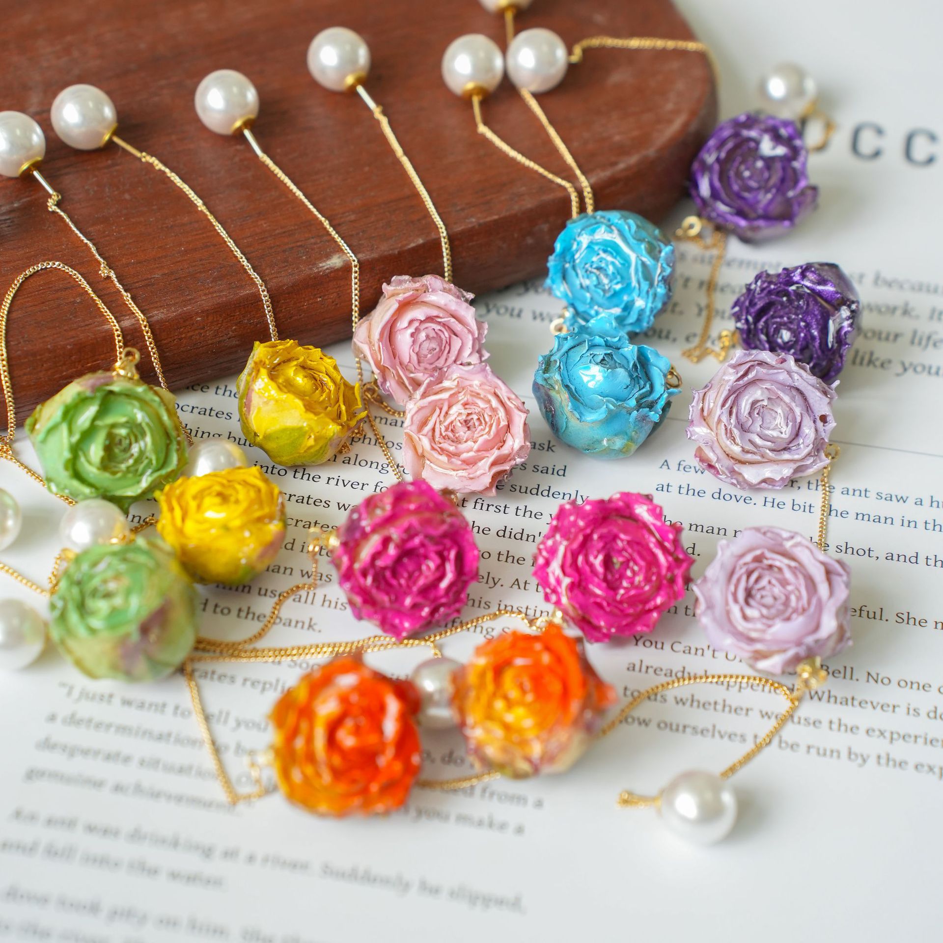 Preserved Rose Flower Series E - Flower Preservation Resin recensione e prezzo