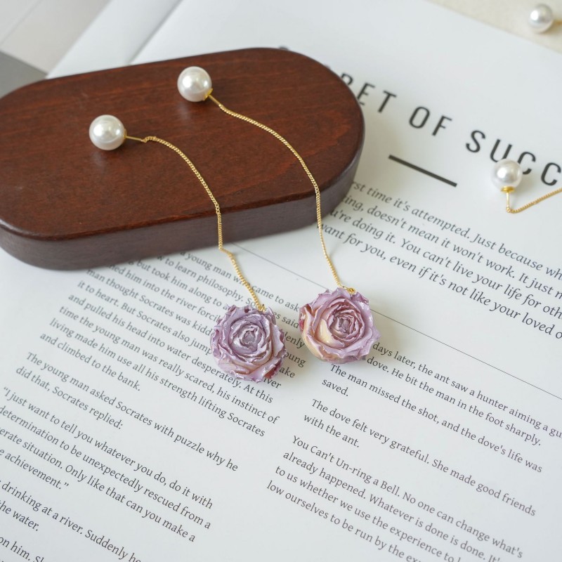 Preserved Rose Flower Series E - Flower Preservation Resin recensione e prezzo