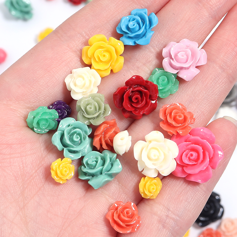 1 Strand 6 8 10 12 15mm Rose C - Flower Preservation Resin recensione e prezzo